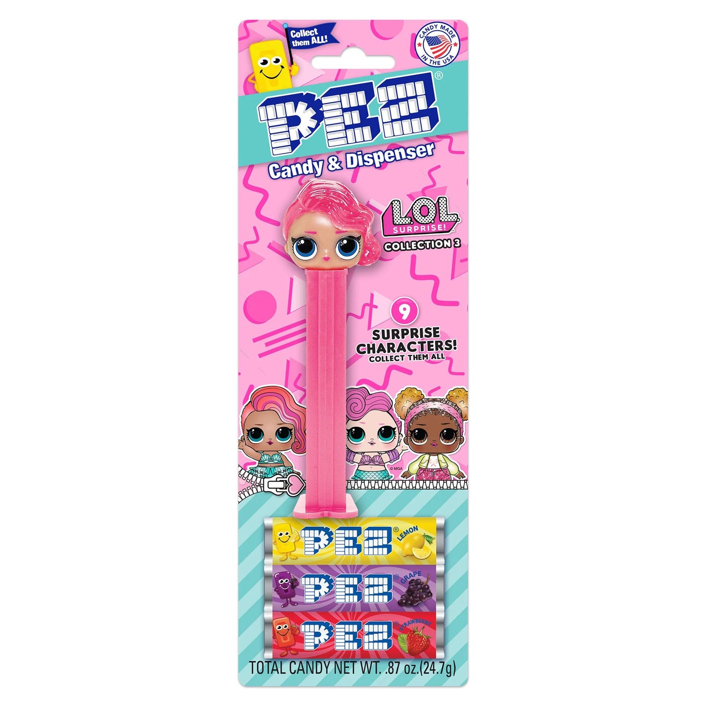 PEZ LOL Surprise Collection Dispenser Blister Pack