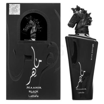 Lattafa Maahir Black Edition Eau de Parfum Unisex Perfume, 100 ml