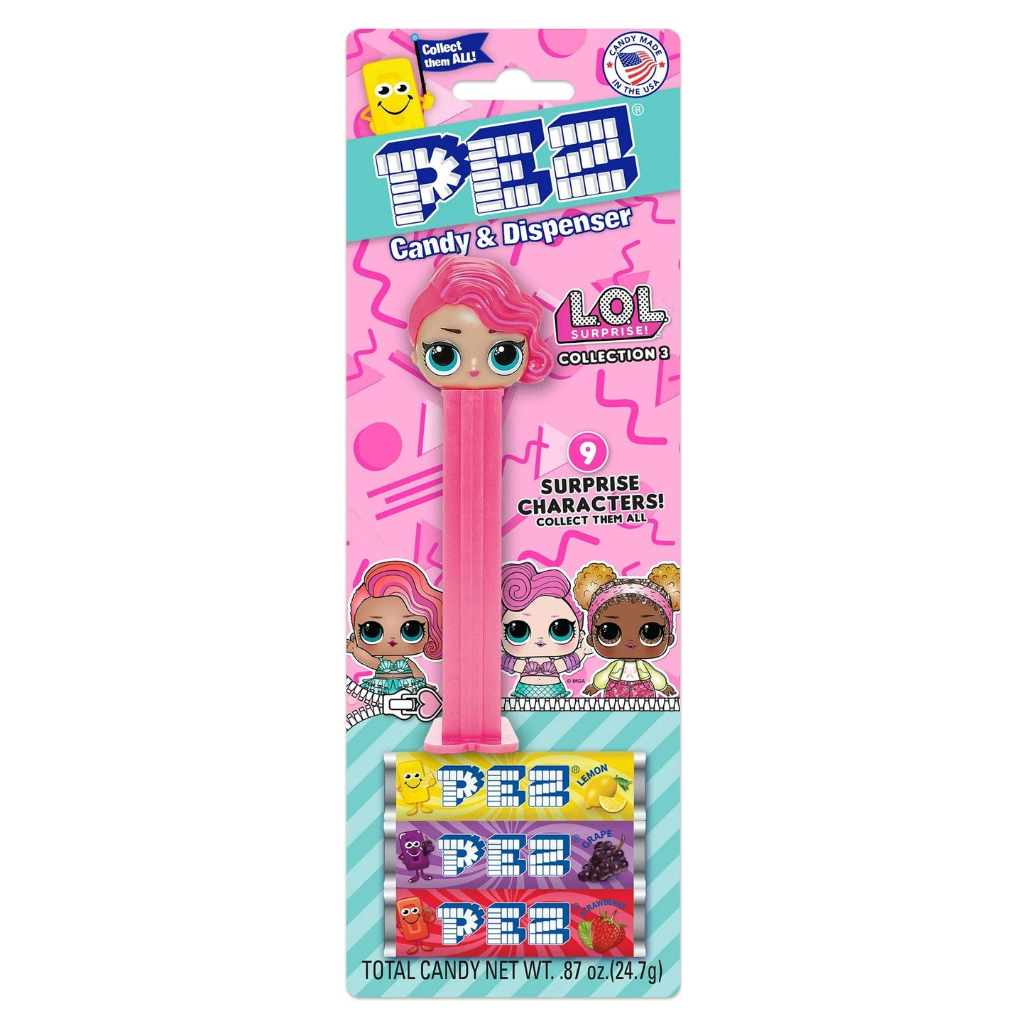 PEZ LOL Surprise Collection Dispenser Blister Pack