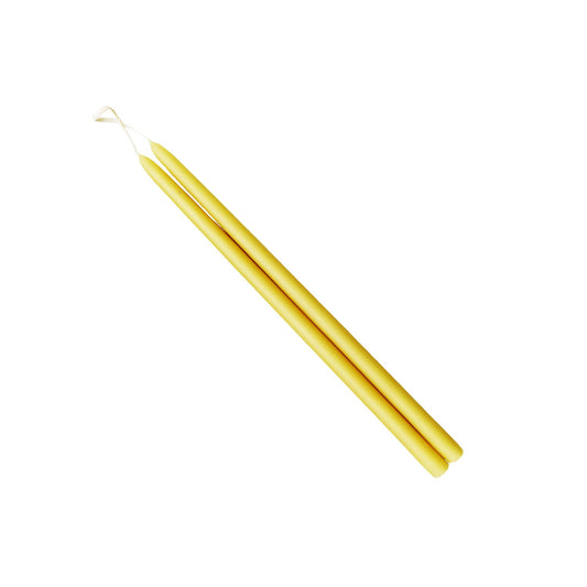 Mole Hollow Candles, Beeswax Tiny Taper Candles, Set of 24