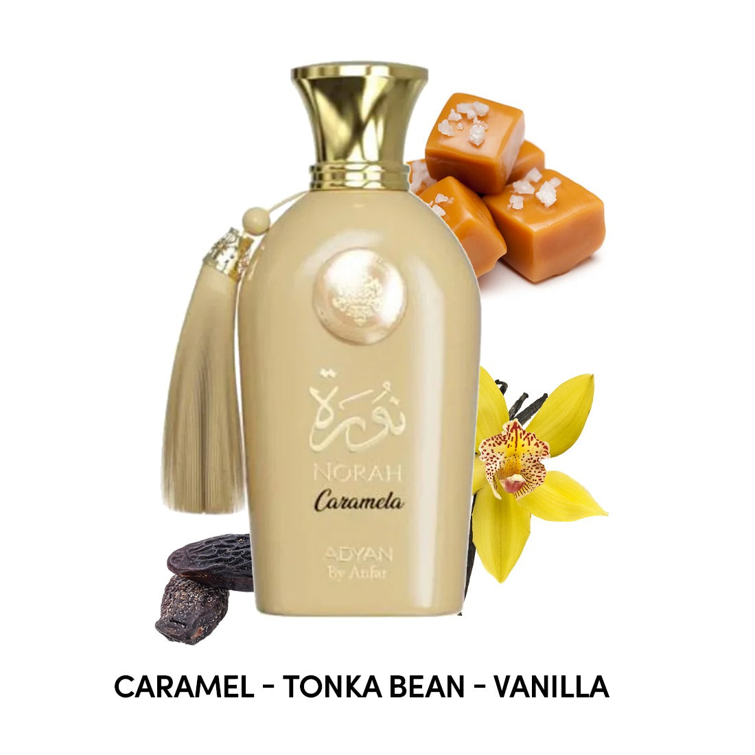 Adyan Norah Caramela Eau De Parfum For Women, 100 ml