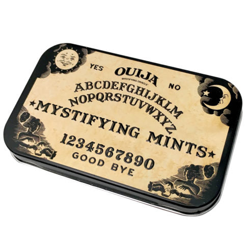 Ouija Mystifying Peppermint Mints,1.5 Ounce Candy Tin - 18 Count Display Box