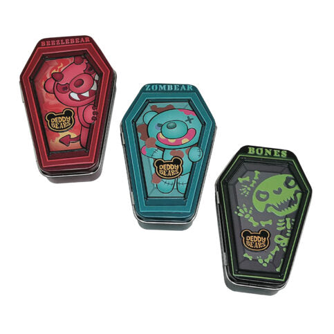 Halloween Deddy Bears Dead Cute Candy Bears, 1.2 Ounce Tin