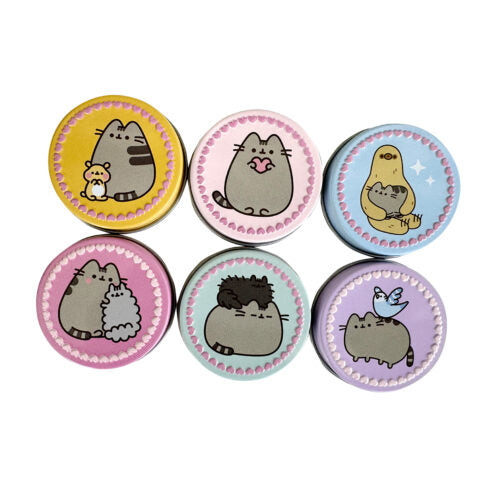 Pusheen Surprise Candy Tin Blind Box - 18 Count Display Box