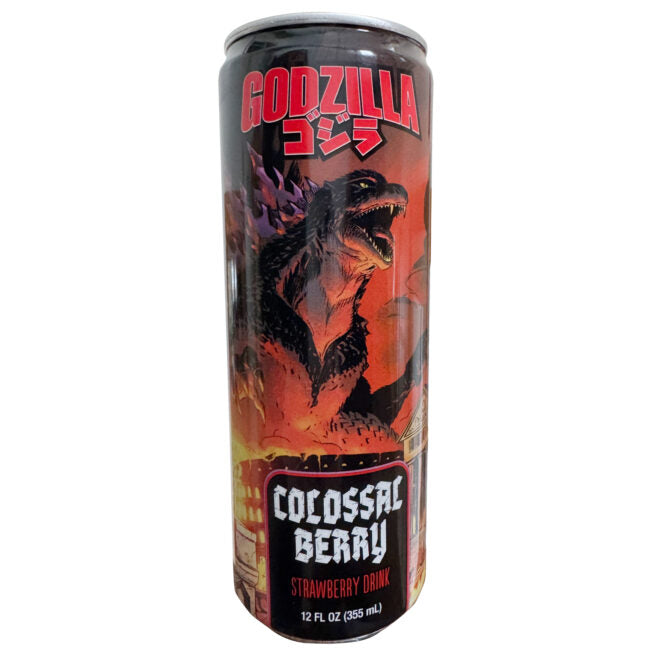 Godzilla Colossal Berry Drink, 12 fl Ounce Can - 12 Count Case