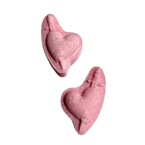 Lauren Roberts Romantasy Heart Tart Sour Strawberry Flavored Candy, 1.2 Ounce Tin - 12 Count Display Box (Copy)