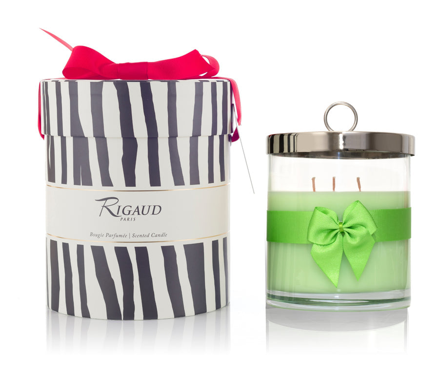 Rigaud Scented Candle, Handmade in France, Jasmin De Printemps