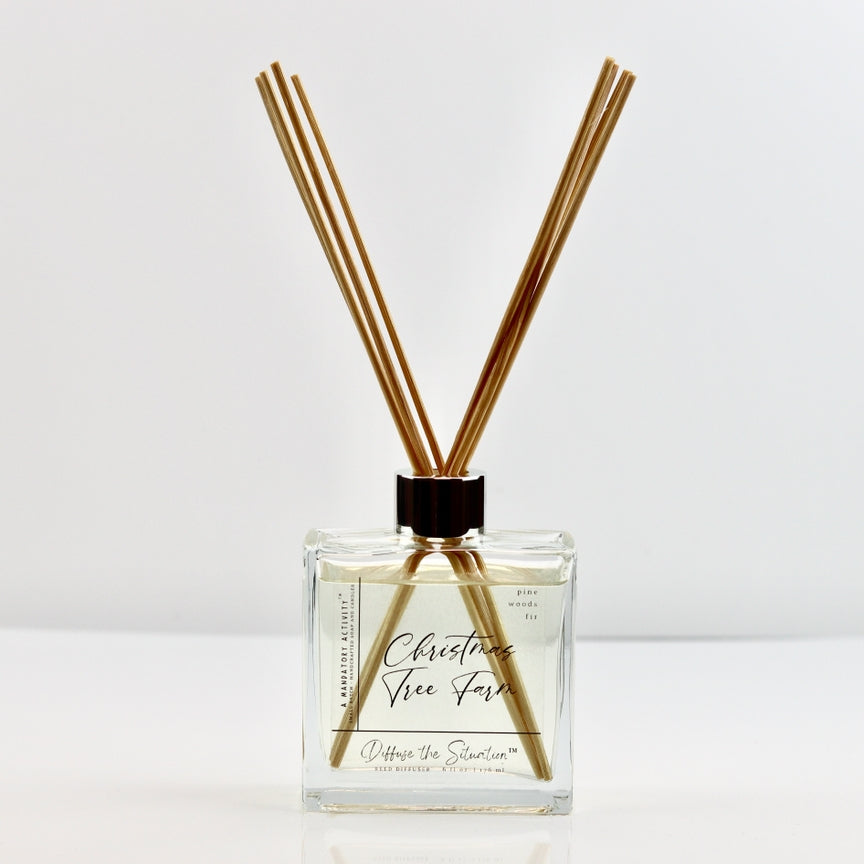 A Mandatory Activity, Diffuse the Situation: Christmas Tree Farm Reed Diffuser