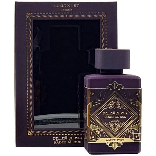 Lattafa Badee Al Oud Amethyst Eau de Parfum Unisex Perfume, 100 ml