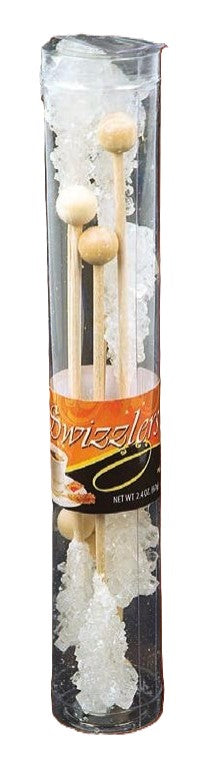 Rock Crystal Candy, Pure Cane Swizzlers