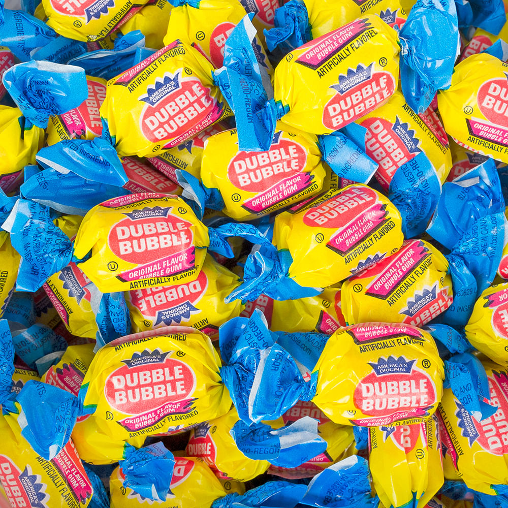 Halloween Jack-O-Lantern, America's Original Dubble Bubble Gum, Bulk Tub of 200 Pieces