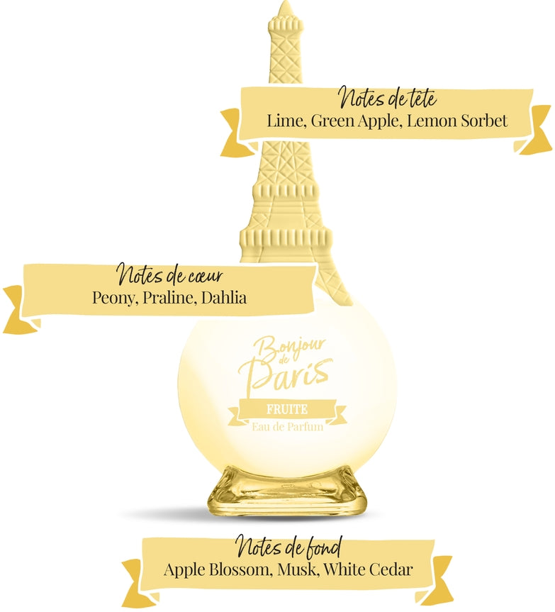 Bonjour De Paris, Eau de Parfum, Fruity, 100 ml (3.3 fl oz)