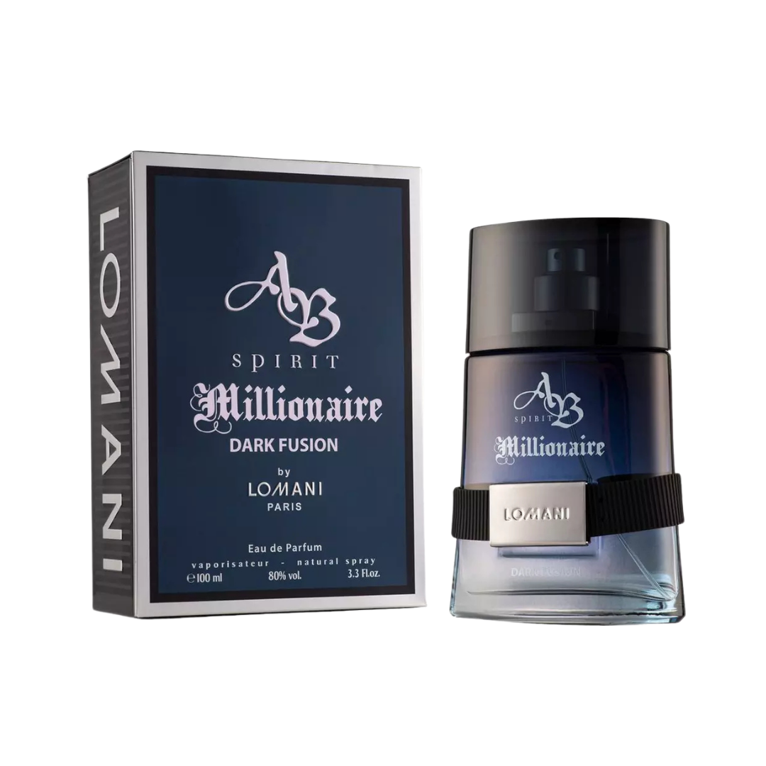 Lomani AB Spirit Millionaire Dark Fusion Eau de Parfum Men (3.3oz)