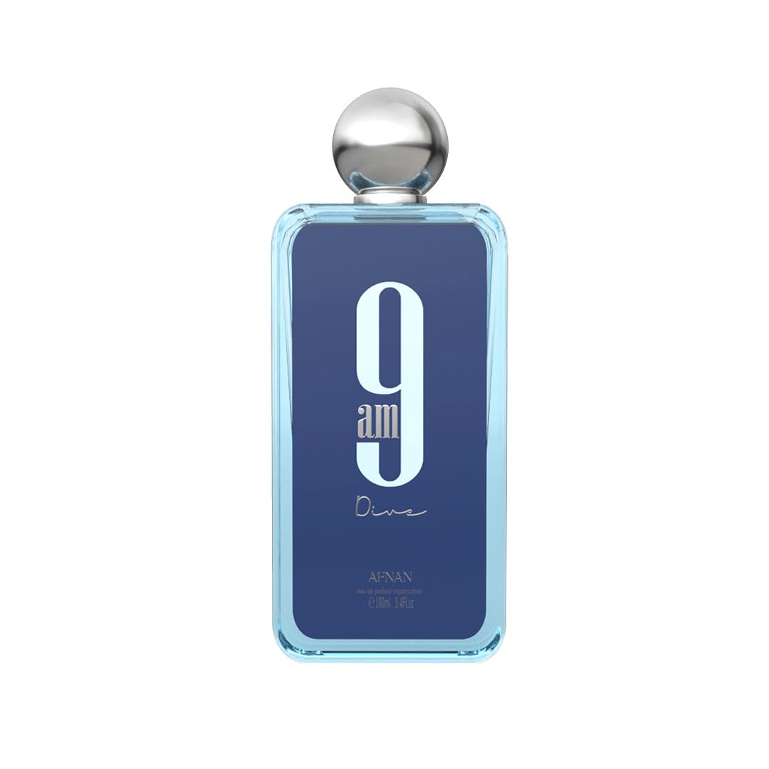 Afnan 9AM Dive Blue Eau De Parfum Unisex Perfume, 100 ml