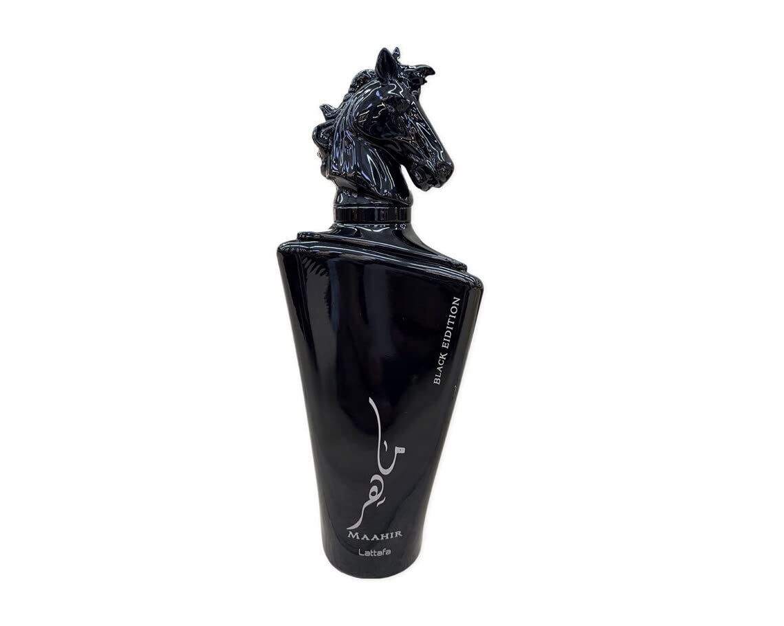 Lattafa Maahir Black Edition Eau de Parfum Unisex Perfume, 100 ml