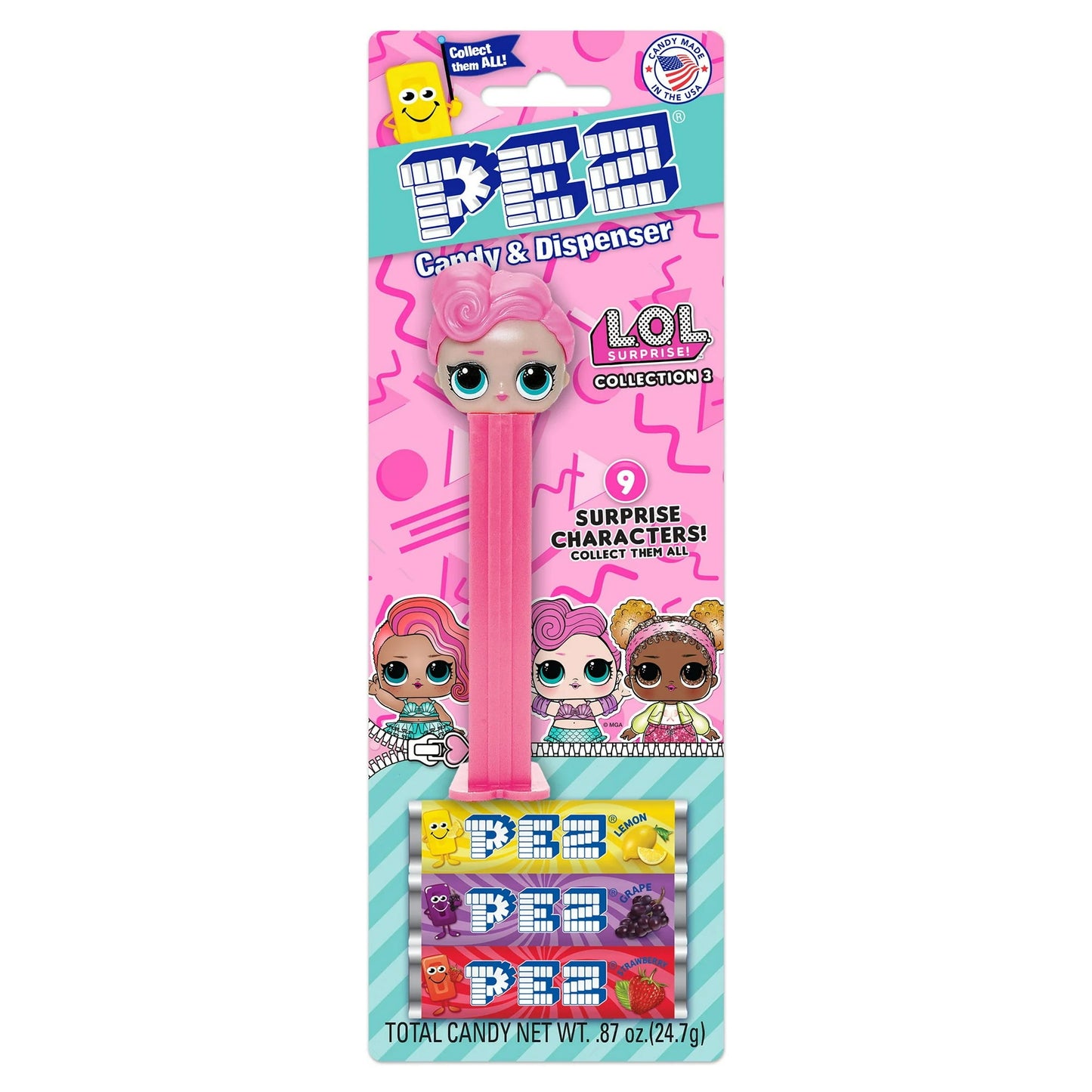 PEZ LOL Surprise Collection Dispenser Blister Pack