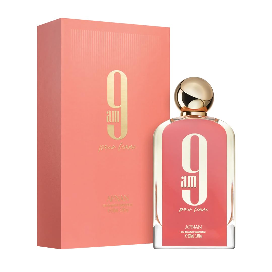 Afnan 9AM Pour Femme Eau De Parfum For Women, 100 ml