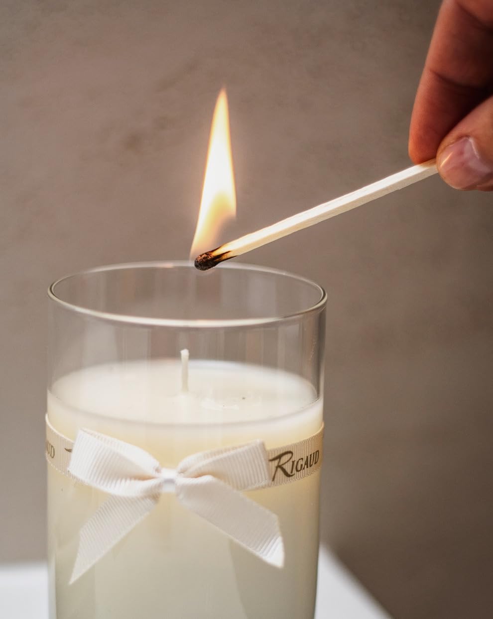 Rigaud Scented Candle, Handmade in France, Gardénia