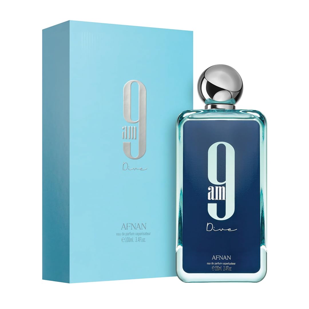 Afnan 9AM Dive Blue Eau De Parfum Unisex Perfume, 100 ml