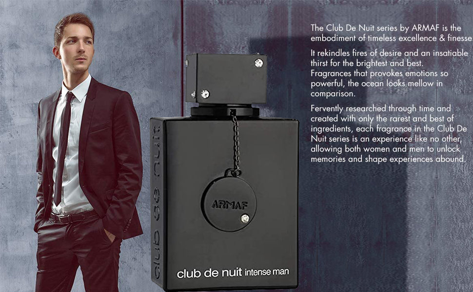 Armaf Club De Nuit Intense Man Eau De Parfum For Men, 105 ml