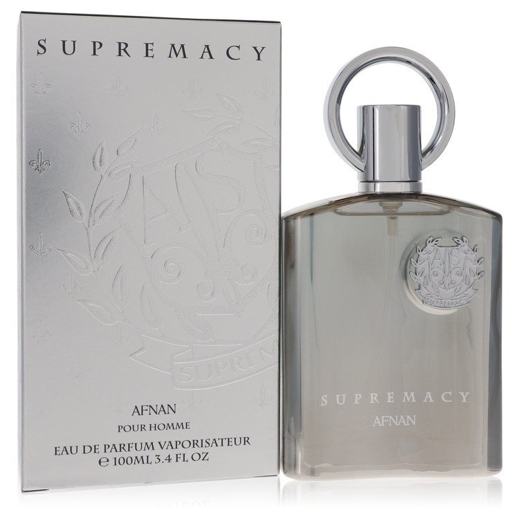 Afnan Supremacy Silver Eau de Parfum Spray 3.4 oz for Men
