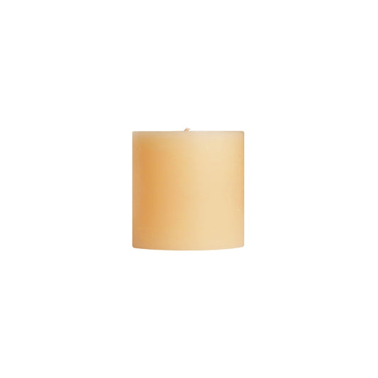 Unscented Pillar Candles, Ivory