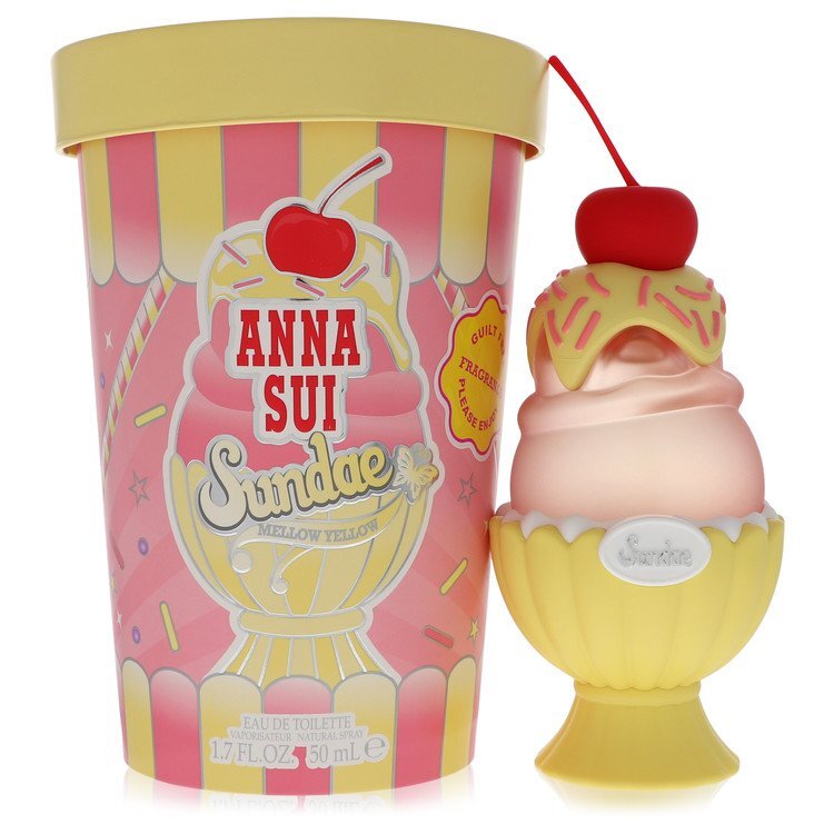 Anna Sui Sundae Mellow Yellow Eau de Toilette Spray 1.7 oz for Women
