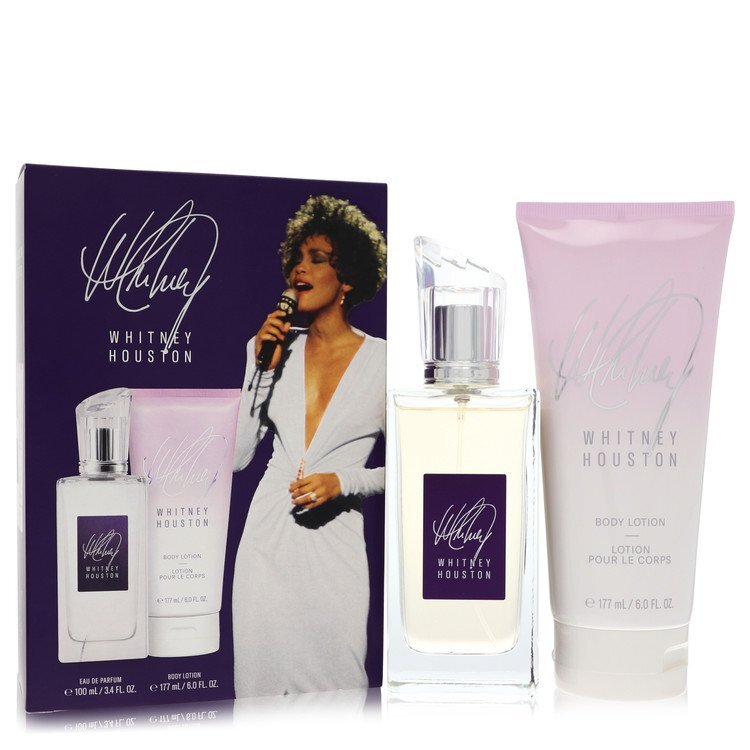Whitney Houston by Whitney Houston Gift Set -- 3.4 oz Eau De Parfum Spray + 6 oz Body Lotion (Women)