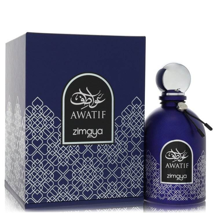 Afnan Zimaya Awatif Blue Eau de Parfum Spray 3.4 oz for Men