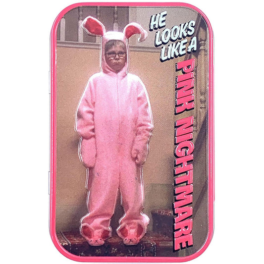 A Christmas Story, Pink Nightmare Mints, 1.5 Ounce Candy Mints Tin