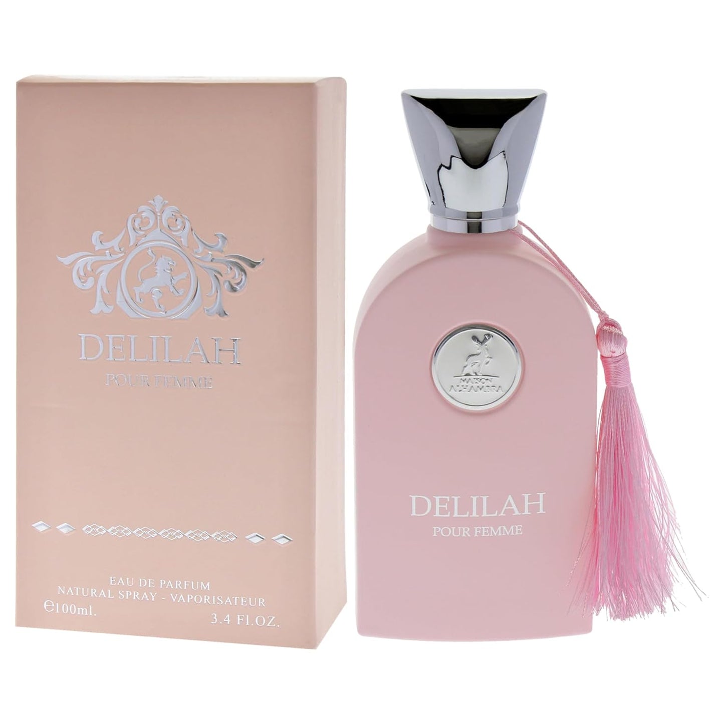 Maison Alhambra Delilah Pour Femme Eau de Parfum Spray for Women, 100 ml