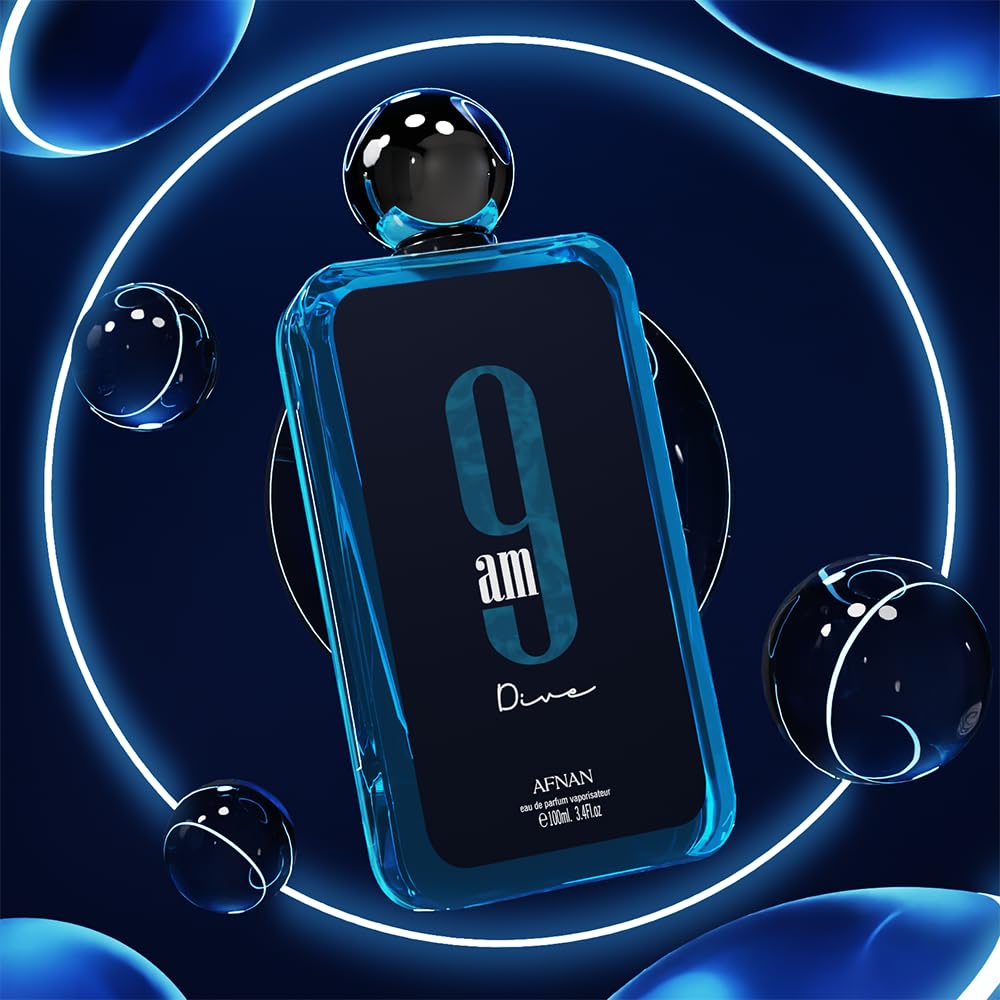 Afnan 9AM Dive Blue Eau De Parfum Unisex Perfume, 100 ml