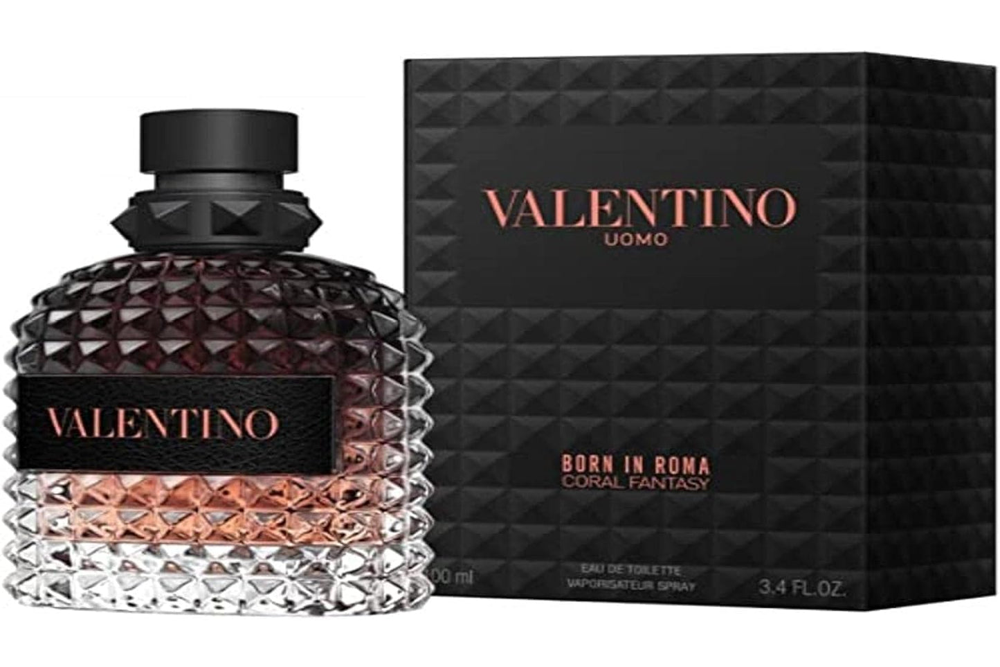 Valentino Uomo Born In Roma Coral Fantasy Eau de Toilette for Men, 100 ml