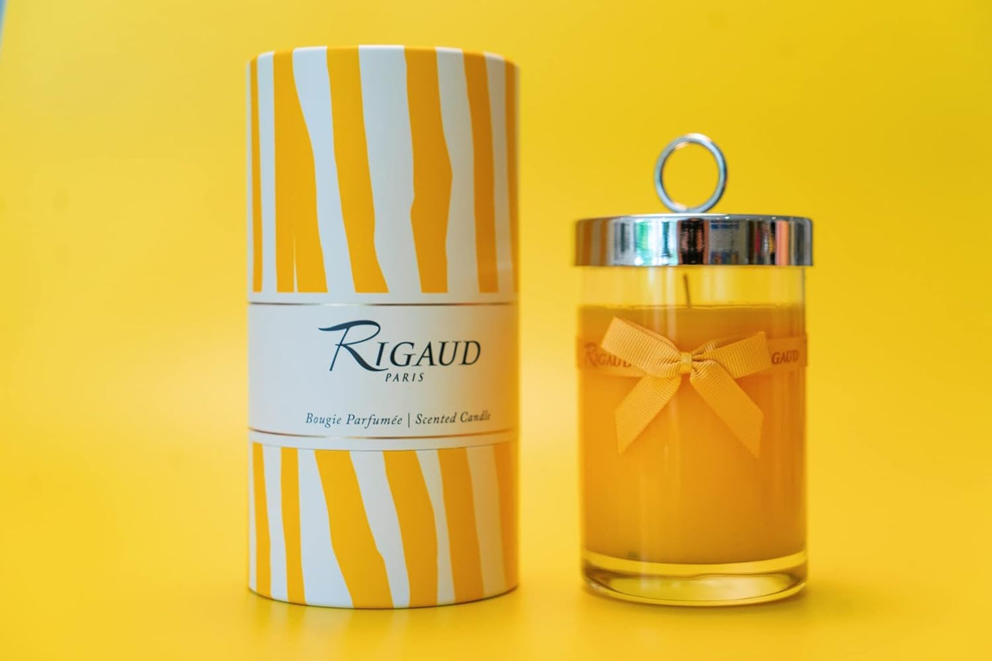 Rigaud Scented Candle, Handmade in France, Tournesol