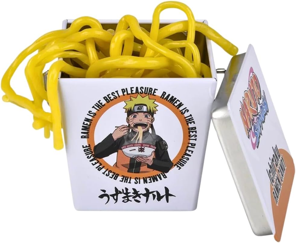 Boston America Naruto Ichiraku Ramen Candy Tin, Fruit Punch Flavor, 1 Ounce - 12 Count Display Box