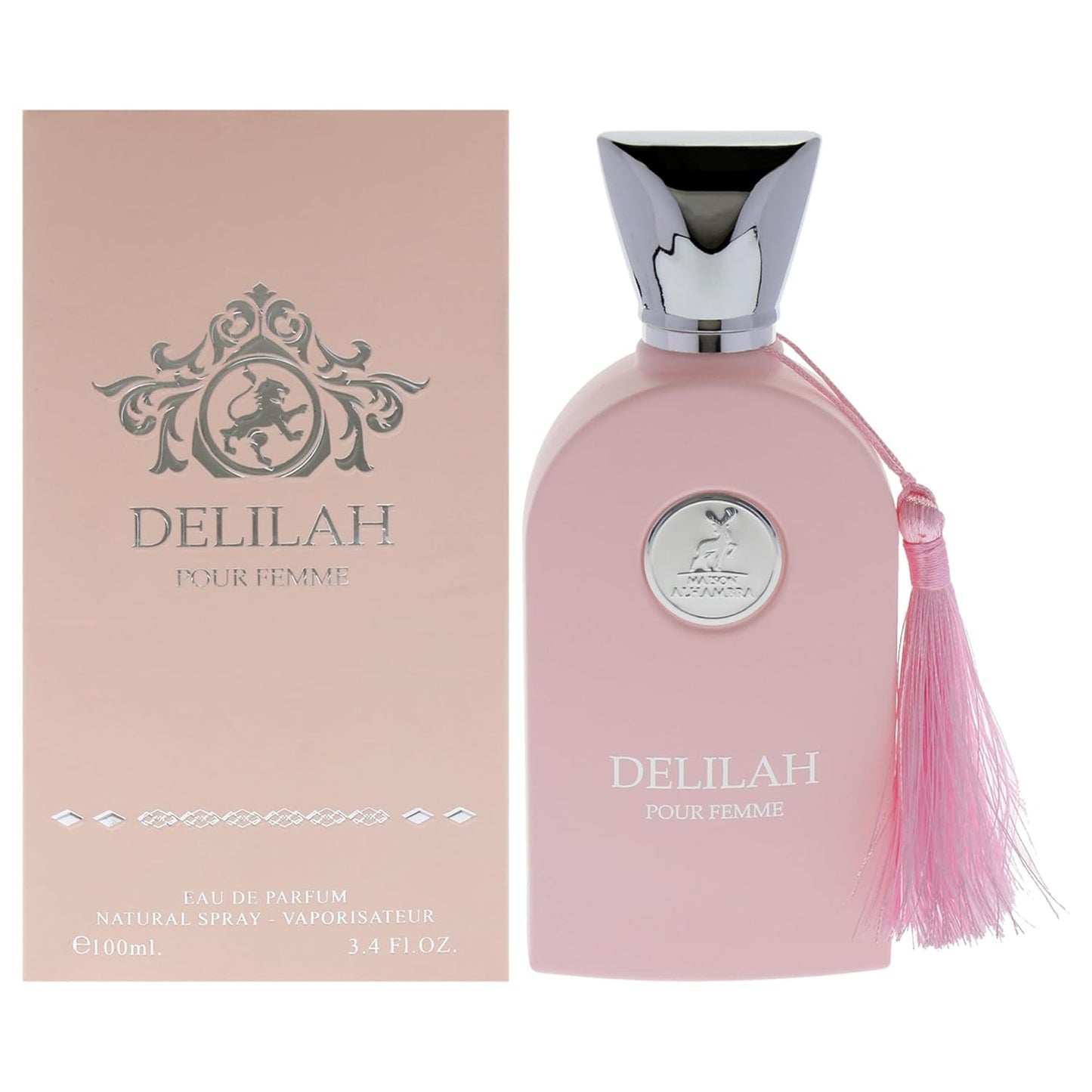 Maison Alhambra Delilah Pour Femme Eau de Parfum Spray for Women, 100 ml
