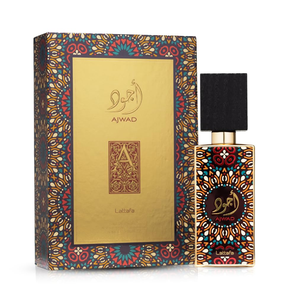 Lattafa Ajwad Eau de Parfum Unisex Perfume, 60 ml