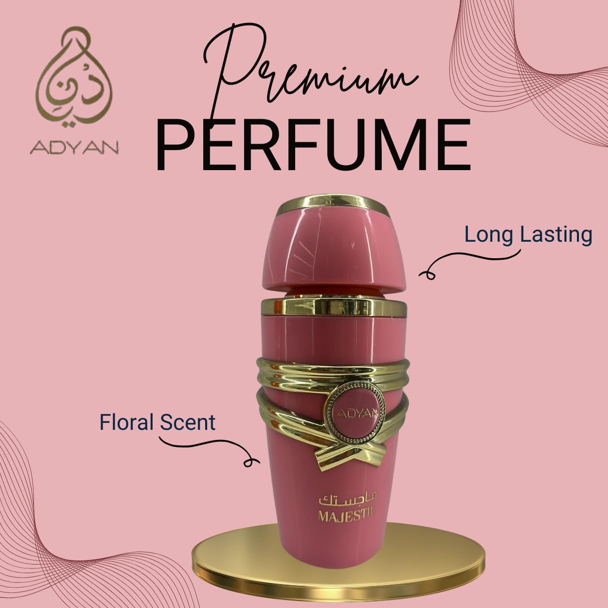 Adyan Majestic Eau De Parfum For Women, 100 ml