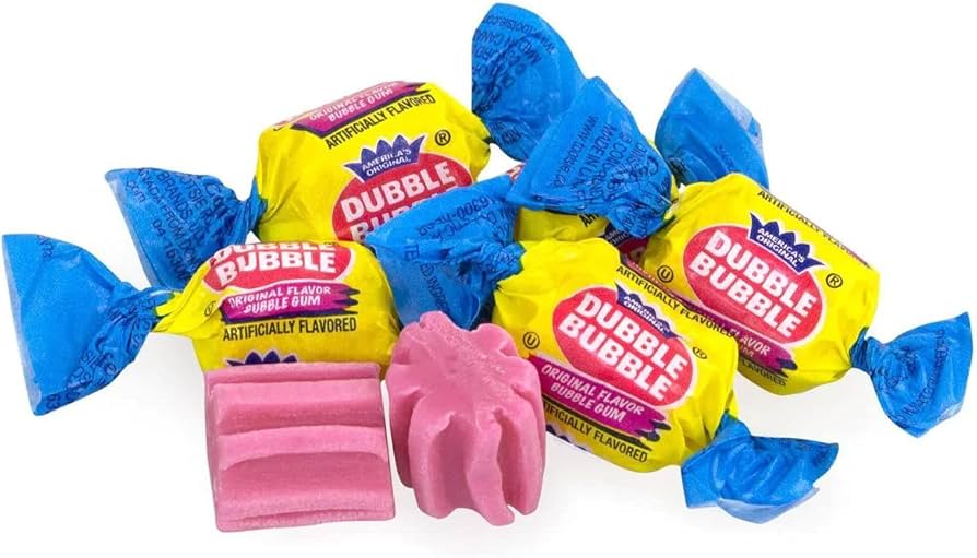 Halloween Jack-O-Lantern, America's Original Dubble Bubble Gum, Bulk Tub of 200 Pieces