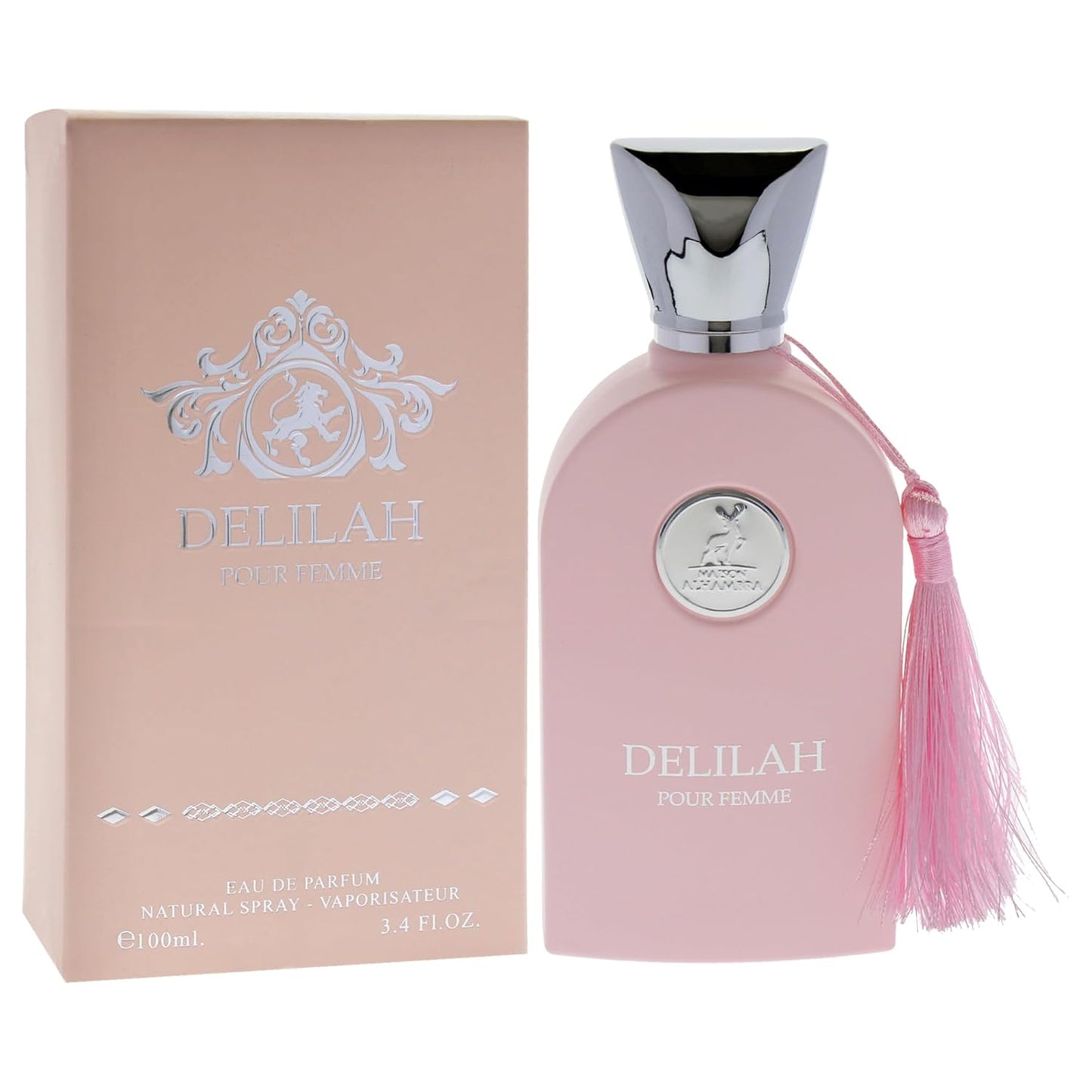 Maison Alhambra Delilah Pour Femme Eau de Parfum Spray for Women, 100 ml
