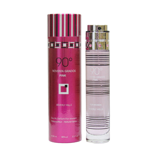 Perfume 90° Noventa Grados, Pink, Eau De Parfum For Women, 100 ml