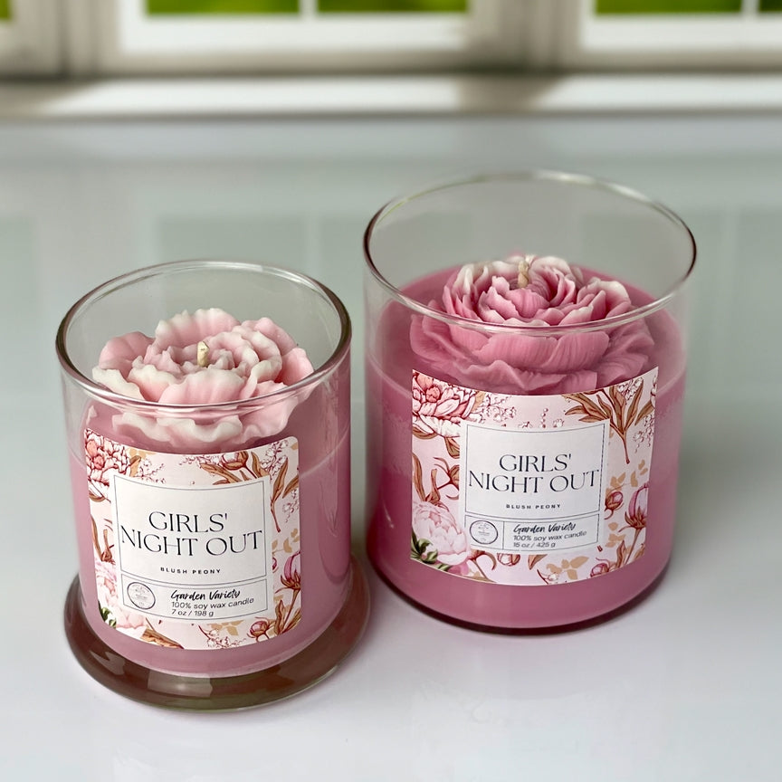 A Mandatory Activity, Girls' Night Out Candle - Blush Peony Soy Candle