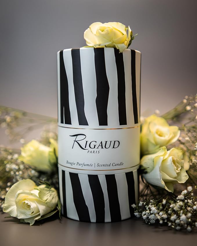 Rigaud Scented Candle, Handmade in France, Gardénia