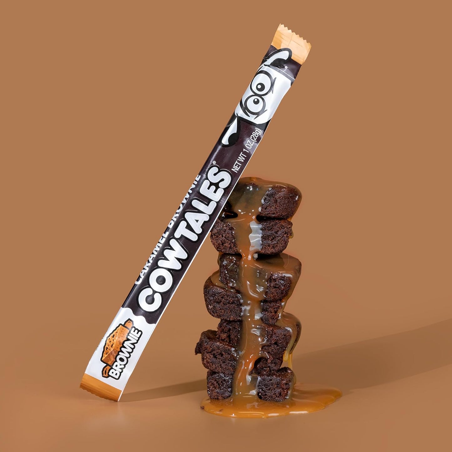 Goetze's Candy Cow Tales Caramel Chewy Candy Sticks, 1 Ounce - 36 Count Display Box