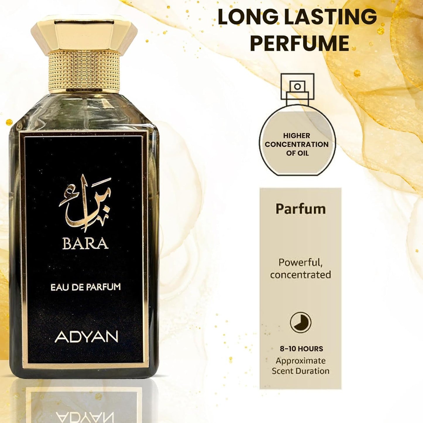 Adyan Bara Eau De Parfum Unisex Perfume, 100 ml