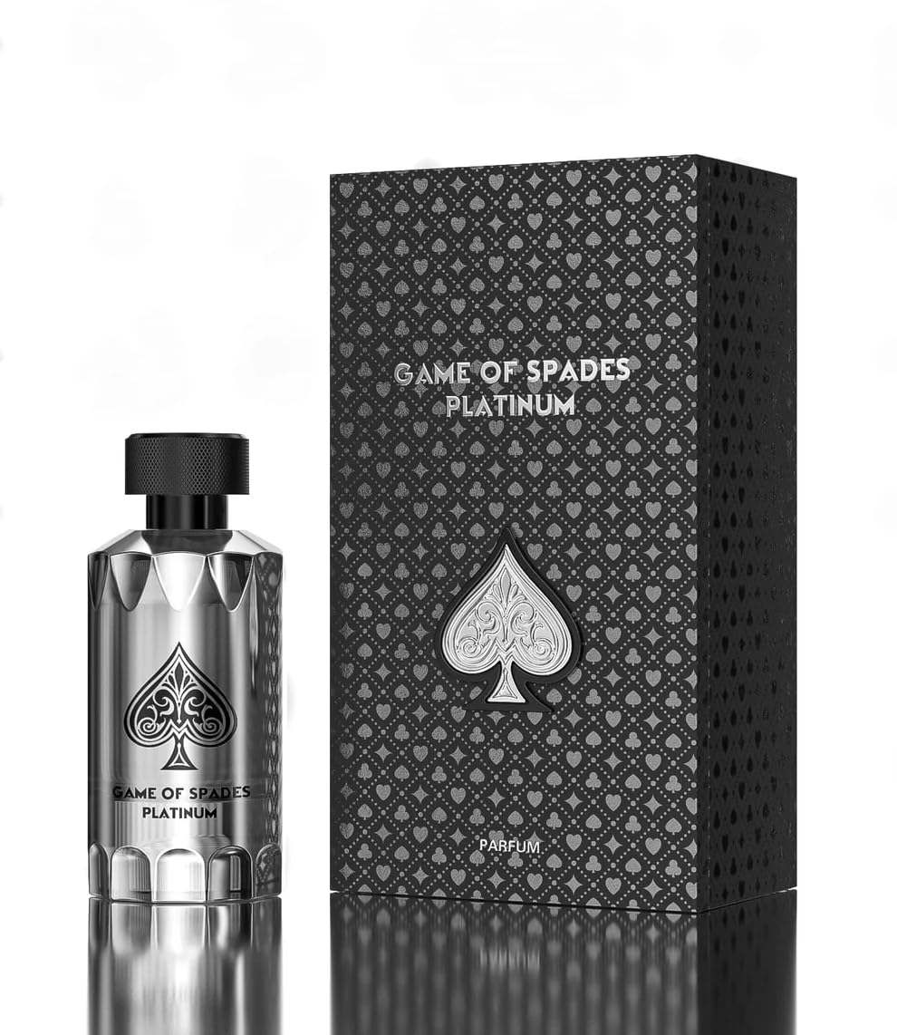 Jo Milano Paris Game Of Spades Platinum Parfum, Eau De Parfum Unisex Perfume, 100 ml