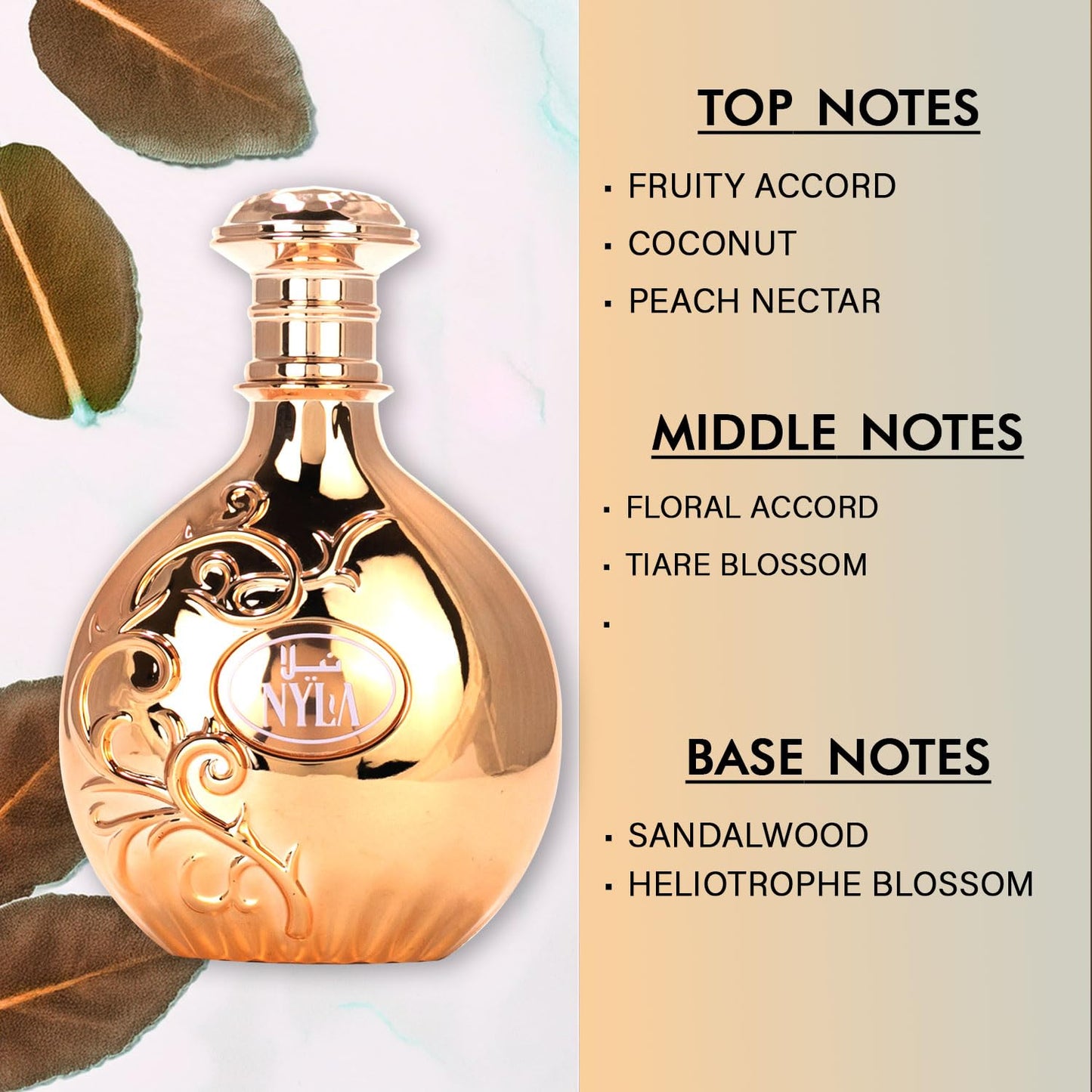 Arabiyat Prestige Nyla Eau De Parfum Unisex Perfume, 80 ml