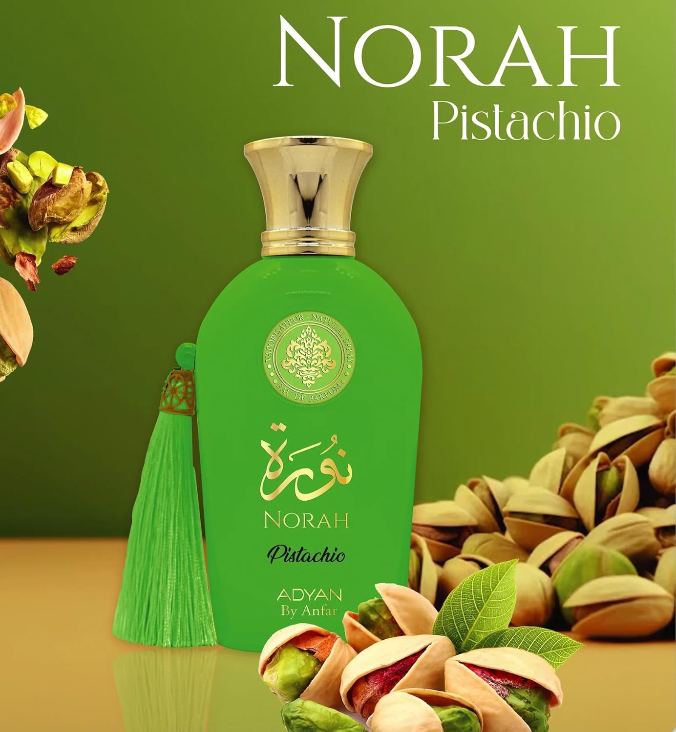 Adyan Norah Pistachio Eau De Parfum For Women, 100 ml