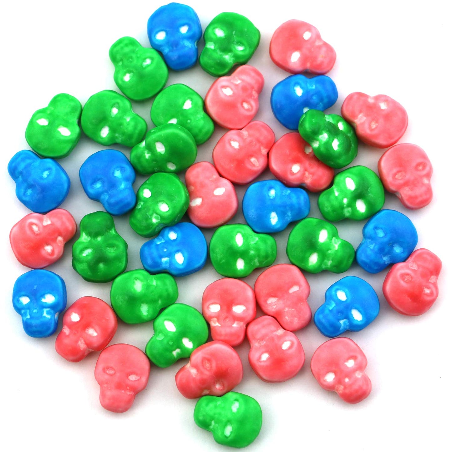 Halloween Sugar Skulls Sweet Candy, 1.4 Ounce Tins