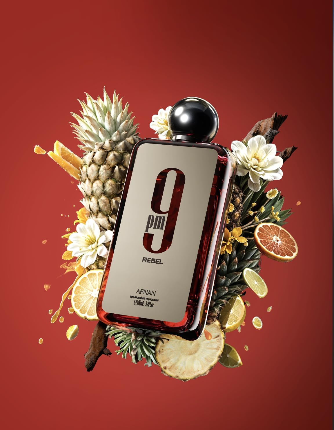 Afnan 9AM Rebel Eau De Parfum Unisex Perfume, 100 ml